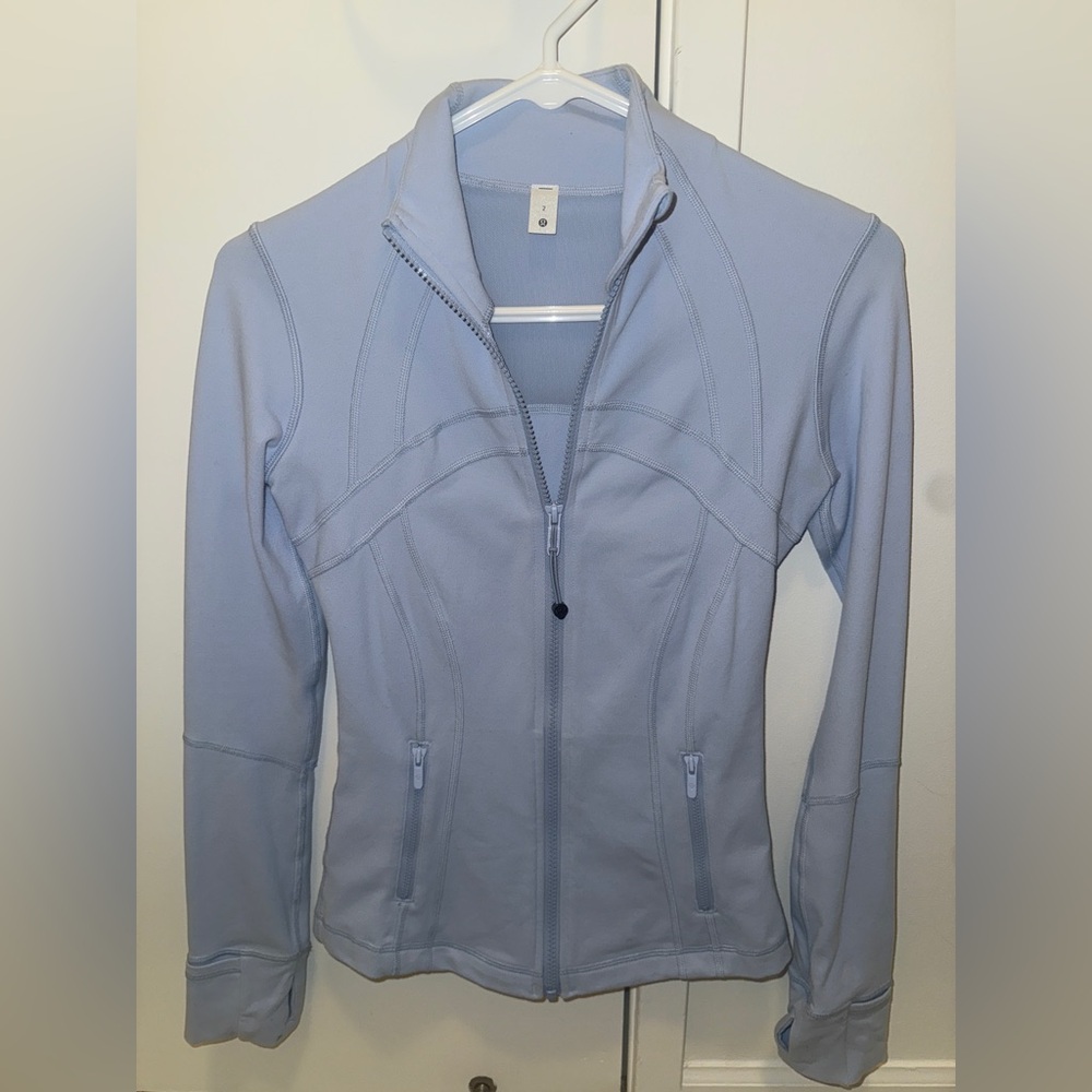 Women's Lululemon Define Size 2 Light Blue Jacket